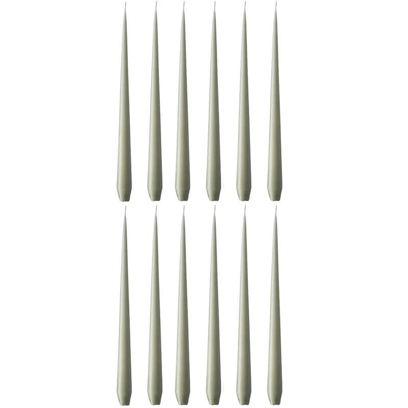 Antiklys Mat 32 cm 12-pak, Artichoke