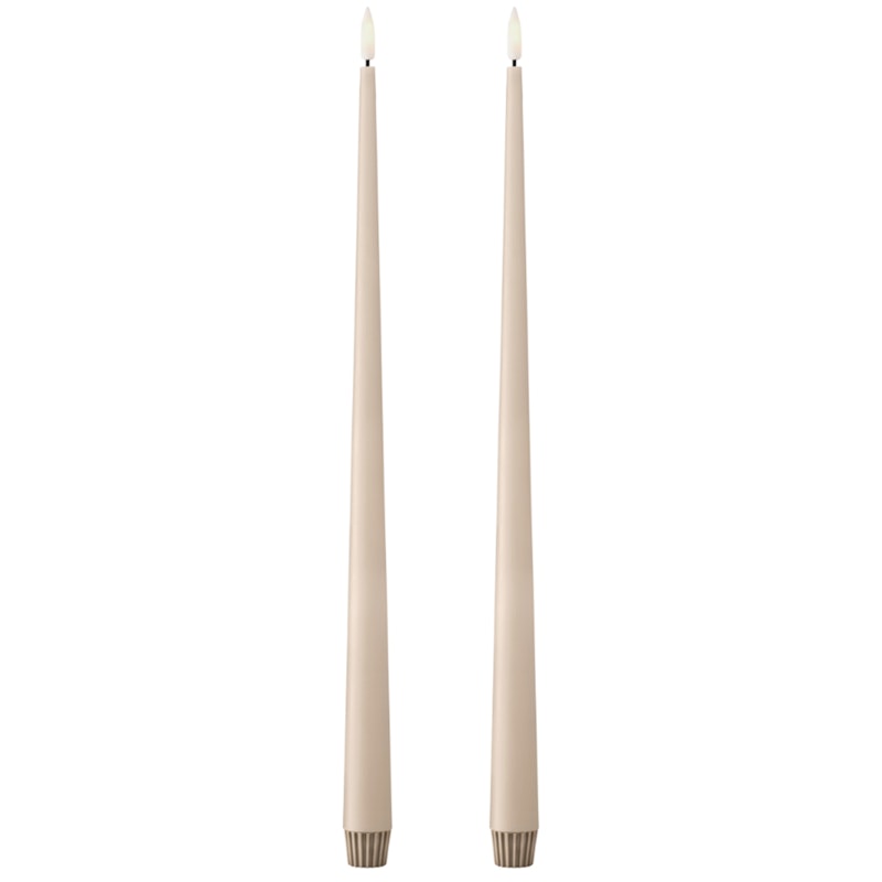 Led-Lys 2-pak 40 cm, Ice Latte