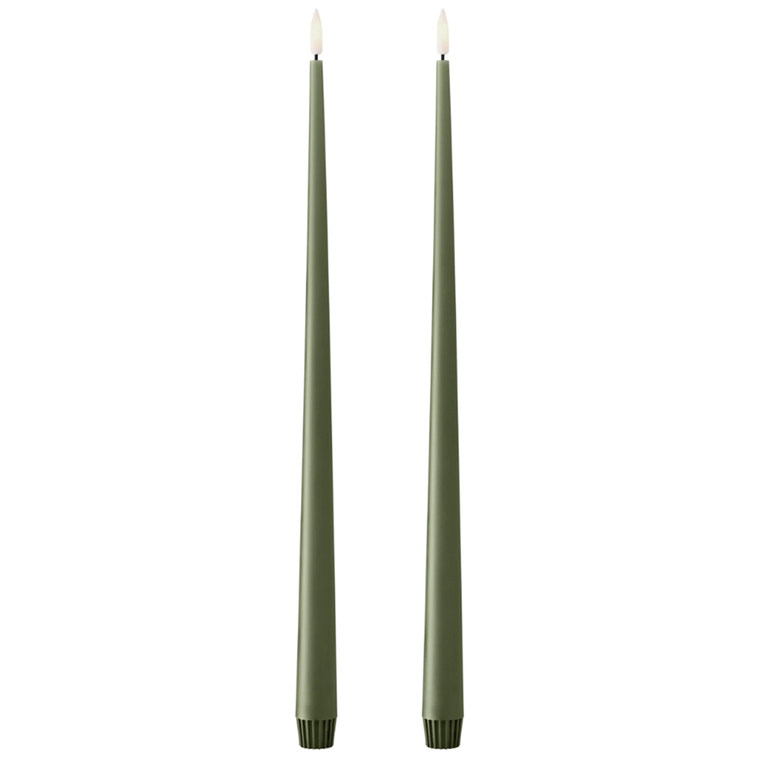 Ester & Erik Led-lys 2-pak 40 Cm - LED-lys Voks Green Soil - L40-70