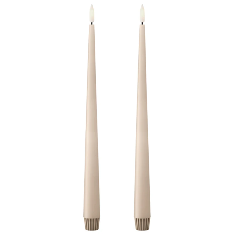 Led-Lys 2-pak 30 cm, Ice Latte