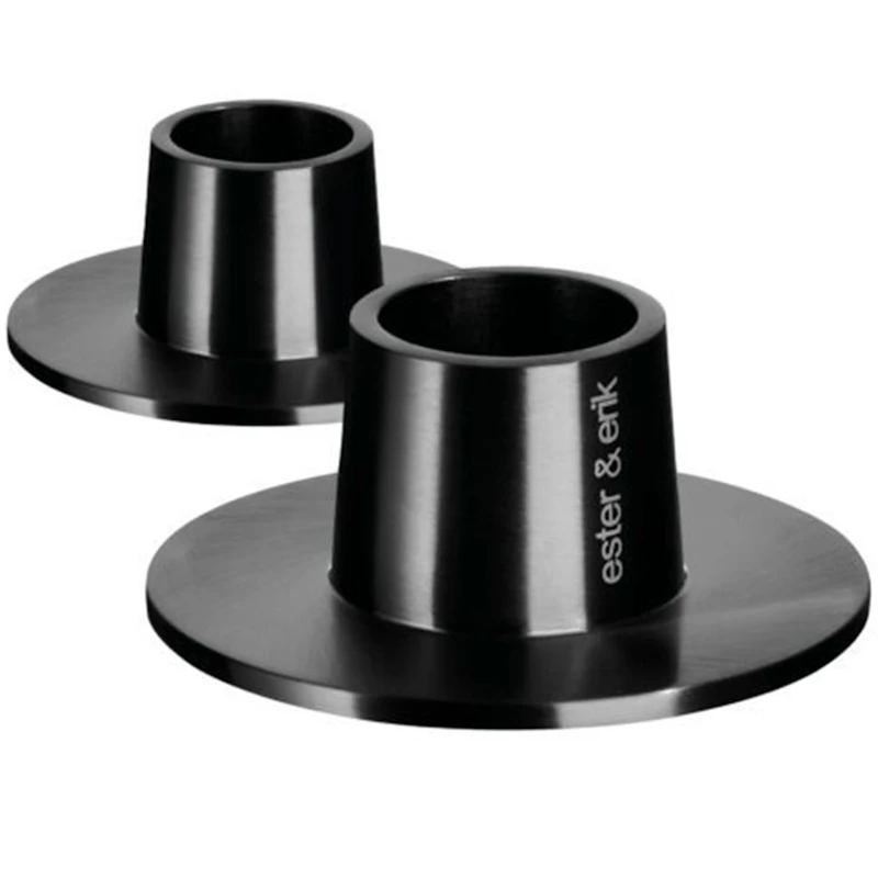 Lysestage matte Ø6 cm 2-pak, Matsort