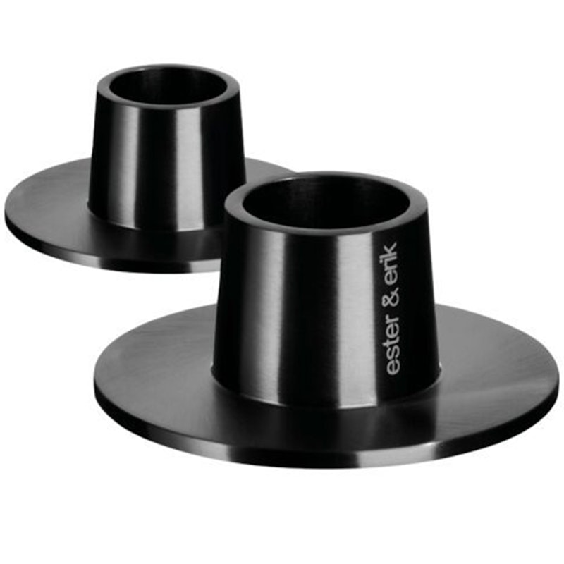 Lysestage matte Ø6 cm 2-pak, Matsort
