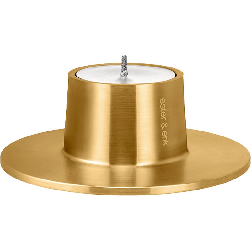 Lysestage Udendørs 32,3 cm, Guld