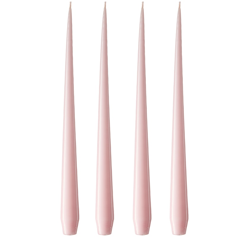 Taper Stearinlys 32 cm 4-pak, Rose Quartz