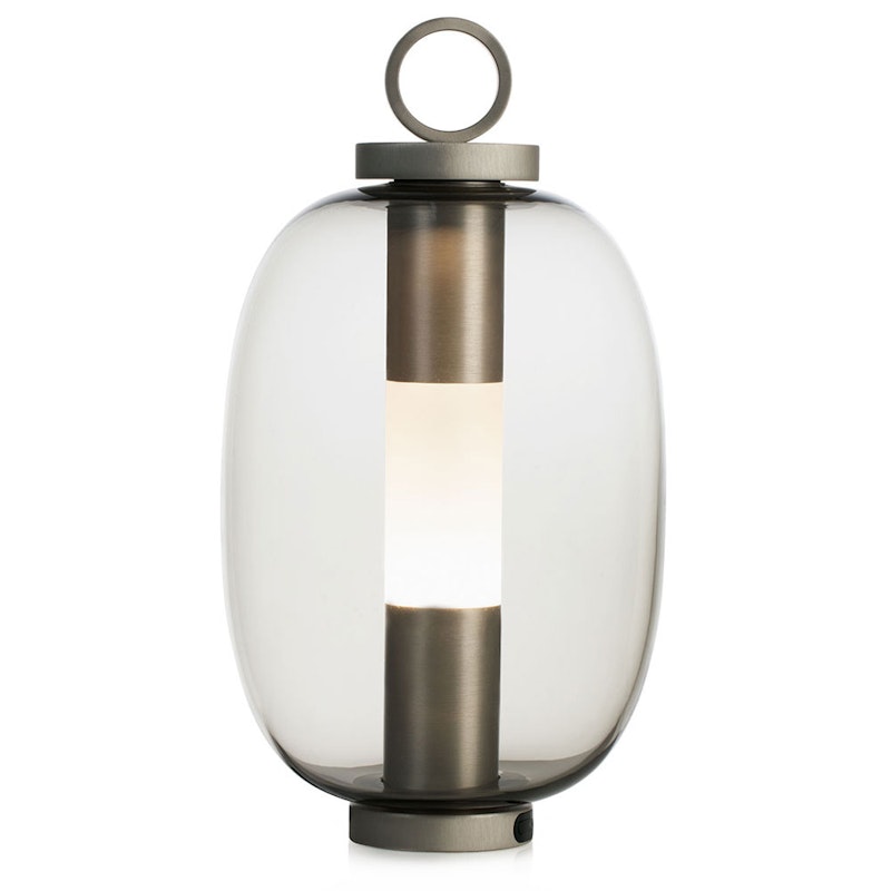 Lucerna Lanterna Bordlampe Genopladelig, Aluminium / Antracitgrå