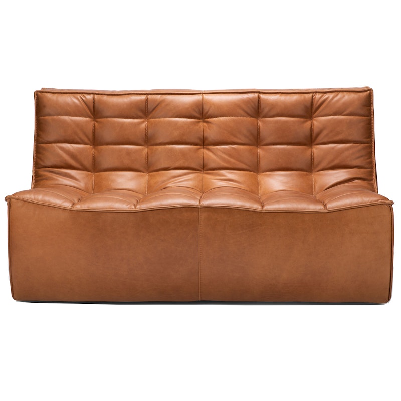 N701 Sofa, Old saddle 2-Pers