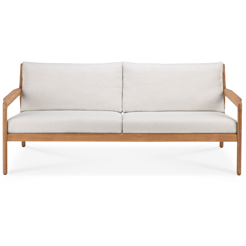 Teak Jack Sofa Outdoor Offwhite, 2-Pers