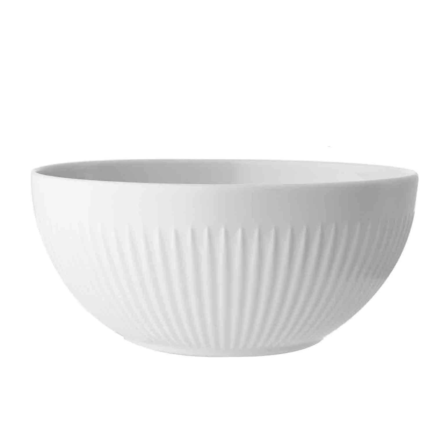 Eva Solo Legio Nova Bowl 3,2 L White - Serveringssk&aring;le Porcel&aelig;n Hvid - 887286