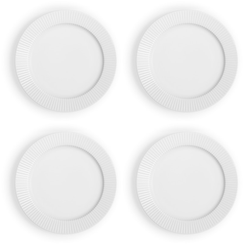 Legio Nova Middagstallerken 28 cm 4-pak, Hvid