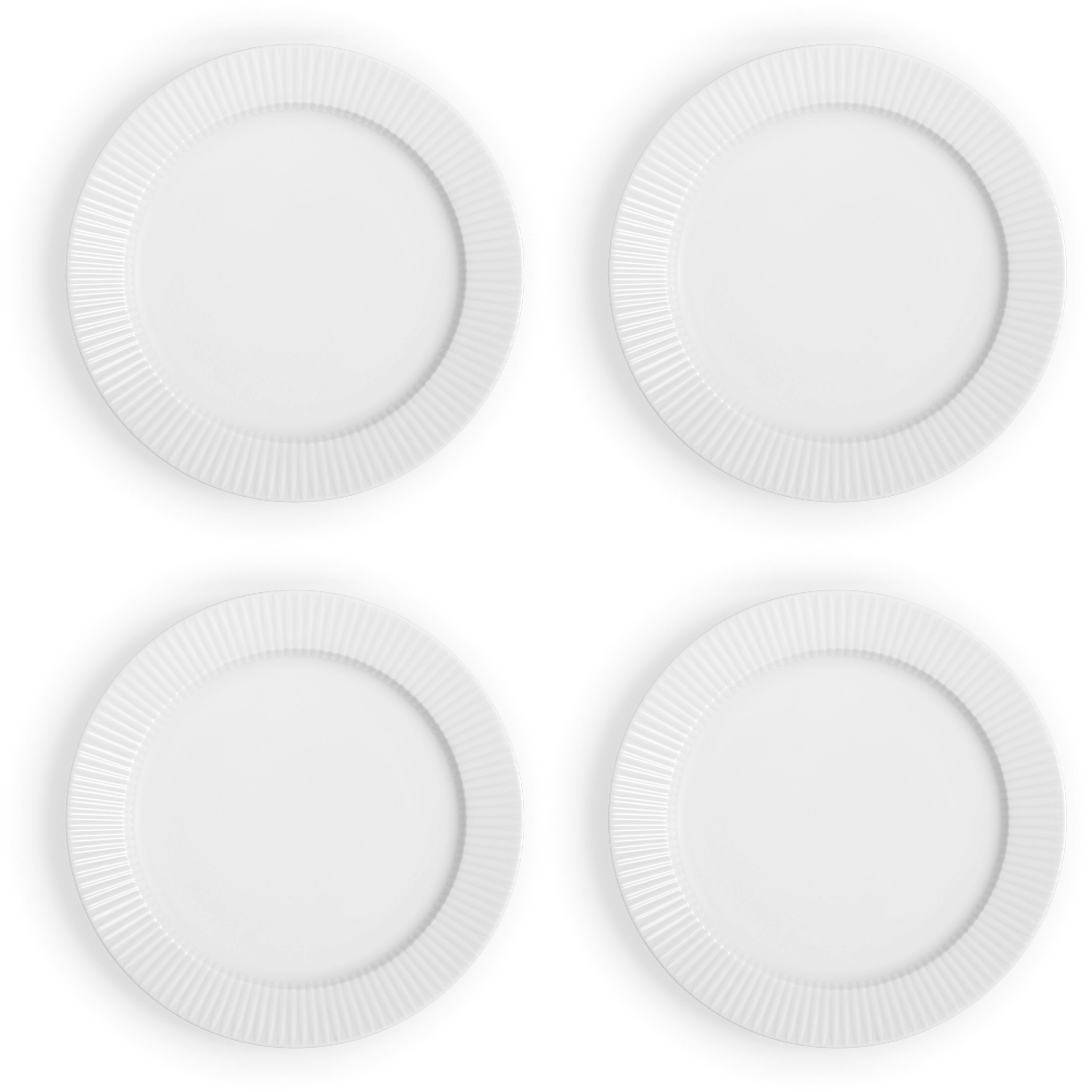 Eva Solo Legio Nova Middagstallerken 28 Cm 4-pak - Middagstallerkner Stent&oslash;j Hvid - 887228 4-PACK