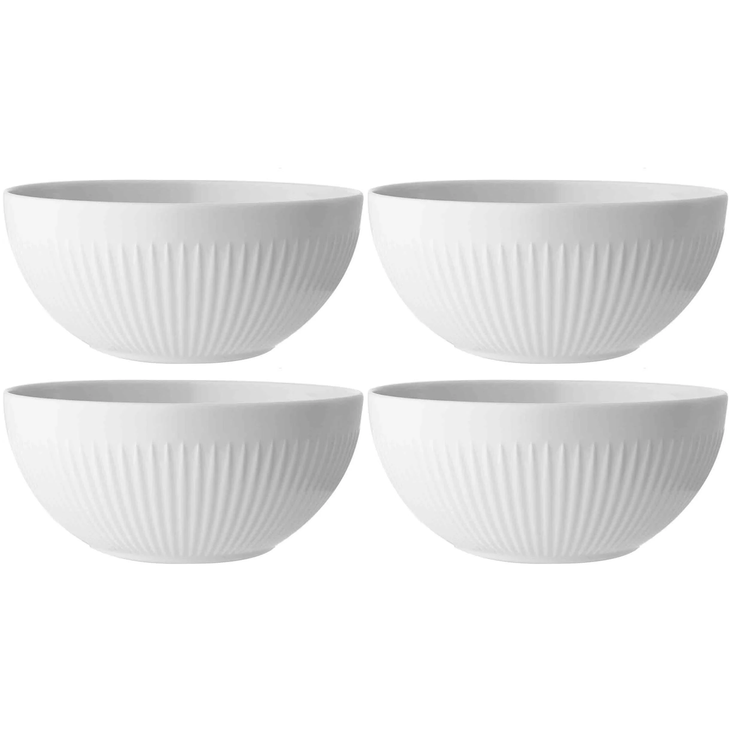 Eva Solo Legio Nova Sk&aring;l 50 Cl 4-pak - Serveringssk&aring;le Stent&oslash;j Hvid - 887284 4-PACK