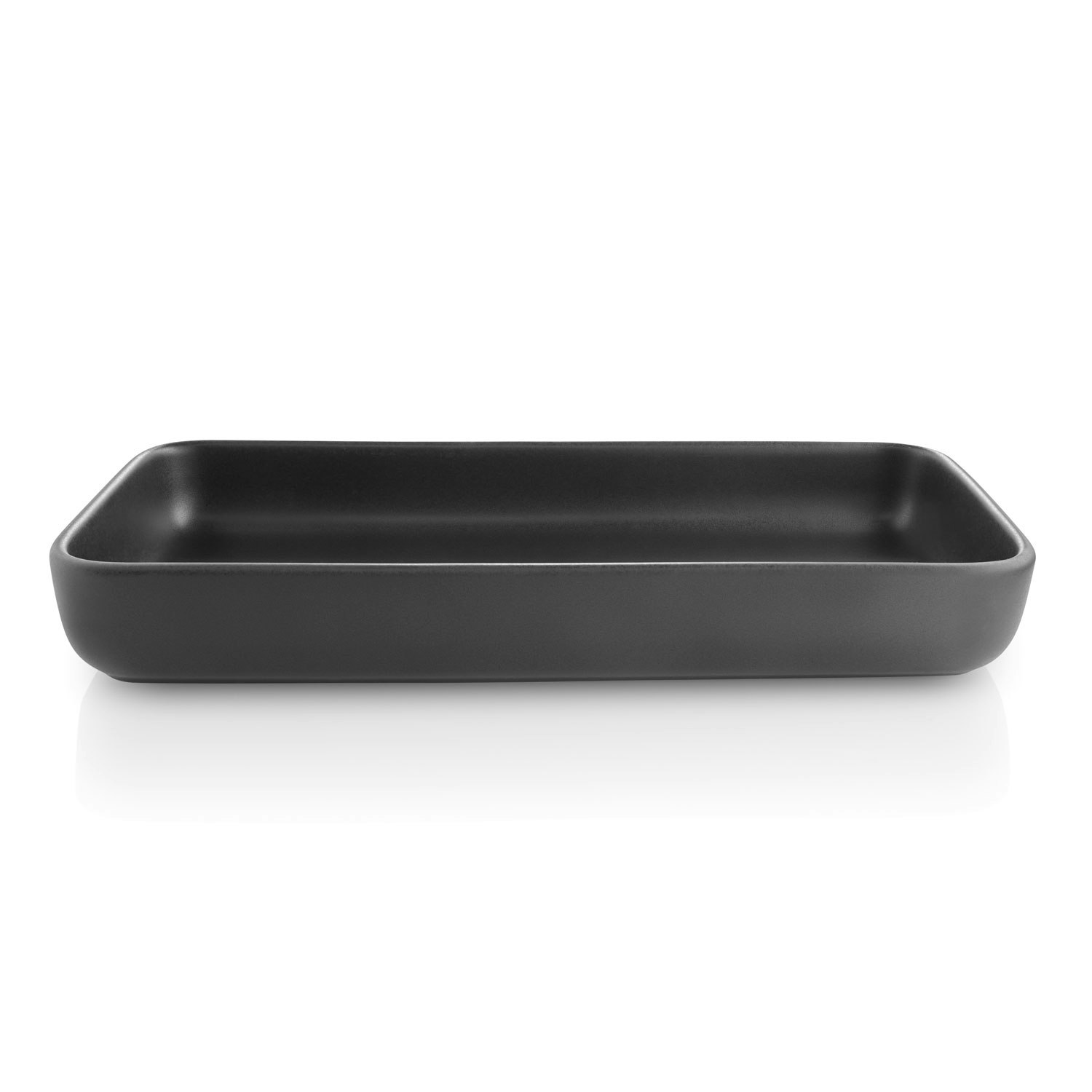 Eva Solo Nordic Kitchen Serveringsfad 12x24 Cm - Serveringsfad Stent&oslash;j Sort - 502779