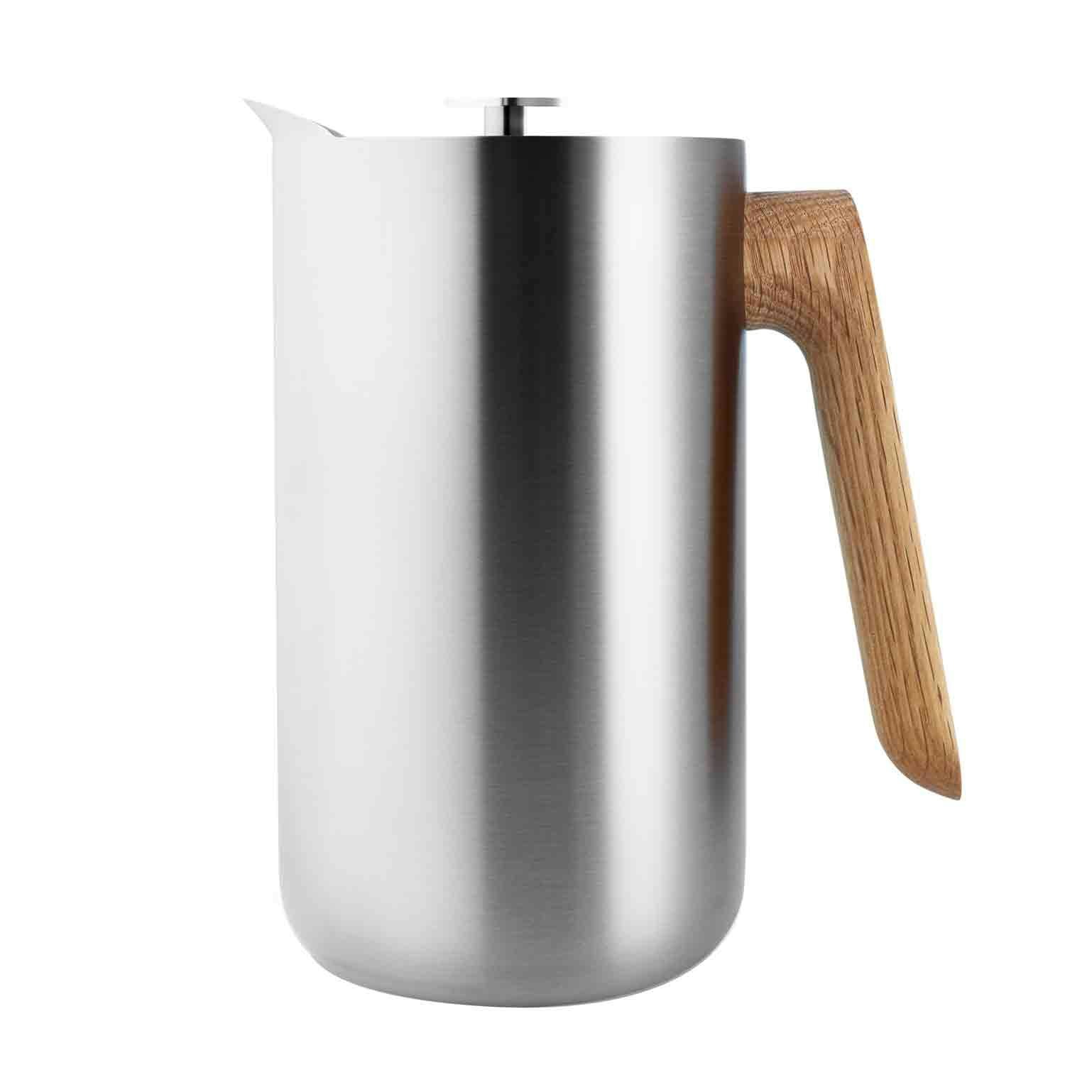 Eva Solo Nordic Kitchen Thermo Cafeti&eacute;re 1 L - Stempelkander Eg Rustfrit st&aring;l - 502754