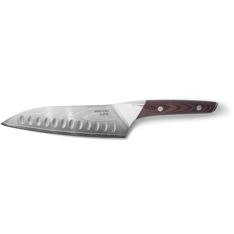 Nordic Kitchen Santokukniv 18 cm, Pakkatræ