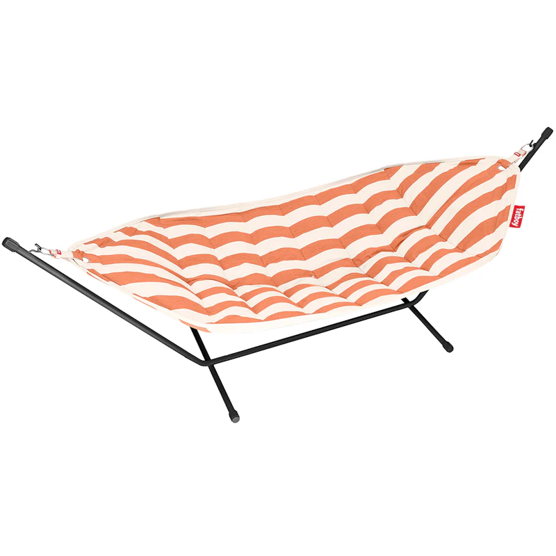 Headdemock Superb Hængekøje, Stripe Orange Creme / Sort