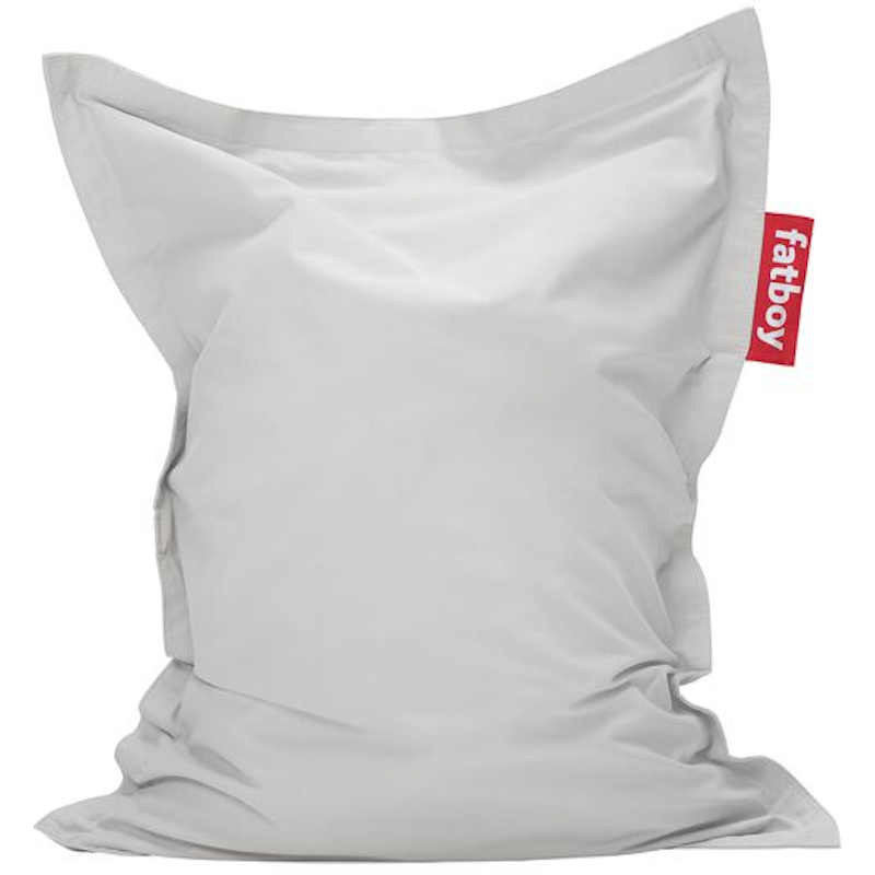 Junior Canvas Recycled Sækkestol, Cool Grey