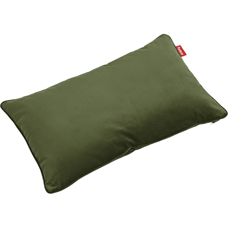 King Velvet Recycled Pude, Deep Green