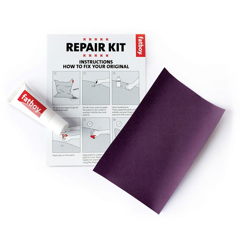 Fatboy Repair Kit Nylon Mørkelilla