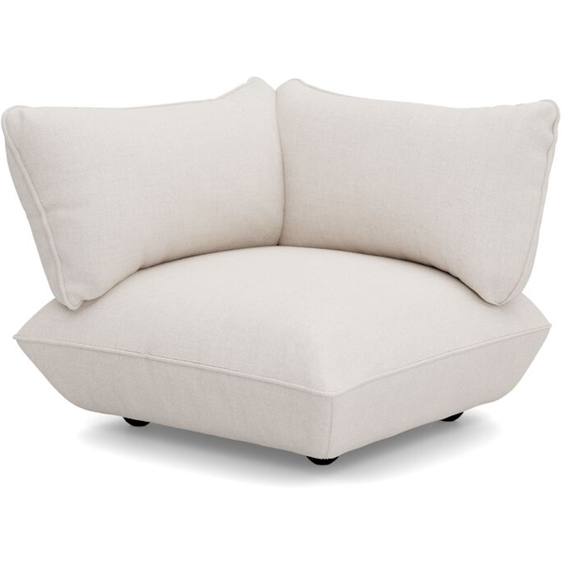 Sumo Boucle Recycled Hjørnestykke, Creme