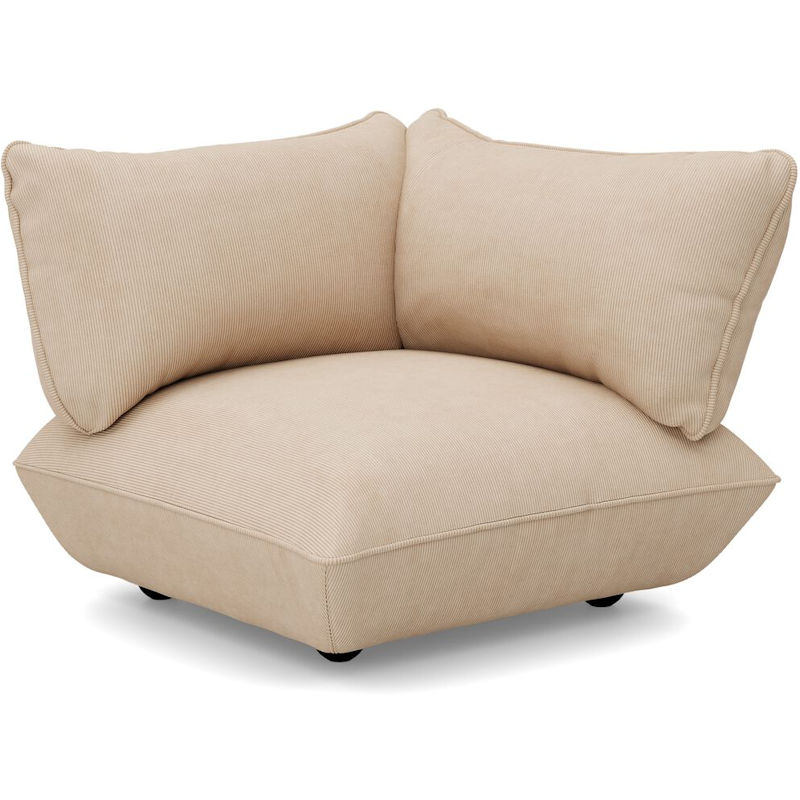 Sumo Right Cord Recycled Hjørnestykke, Beige