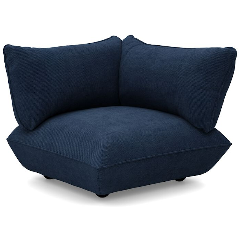 Sumo Right Cord Recycled Hjørnestykke, Deep Blue