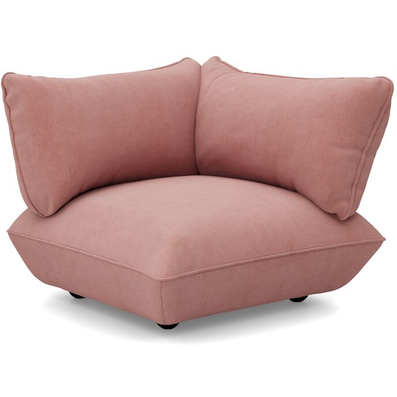 Sumo Right Cord Recycled Hjørnestykke, Soft Pink