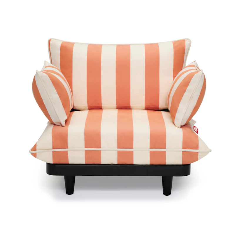 Paletti Lænestol, Orange / Creme