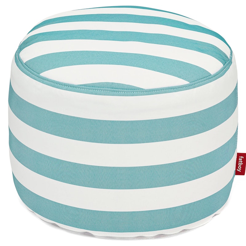 Point Outdoor Puf Ø50 cm, Stripe Azure