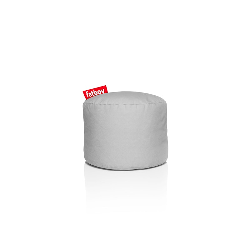 Point Stonewashed Puf, Silver Grey