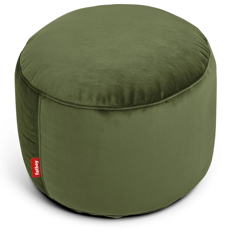 Point Velvet Recycled Puf, Deep Green