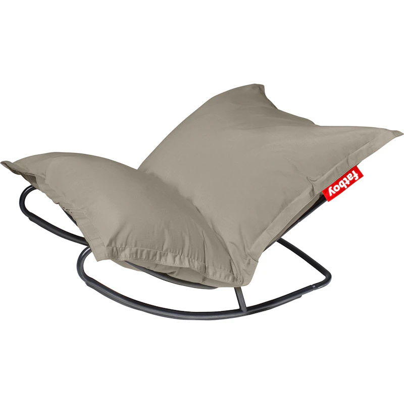 Rock'N Roll Gyngestol med Sækkestol, Grey Taupe