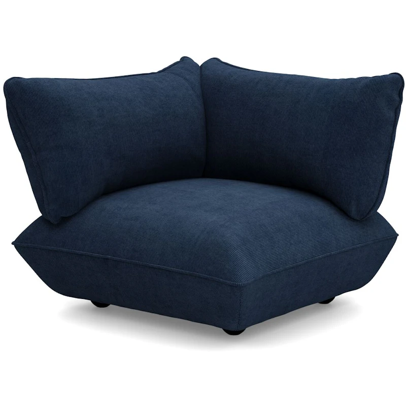 Sumo Left Cord Recycled Hjørnestykke, Deep Blue