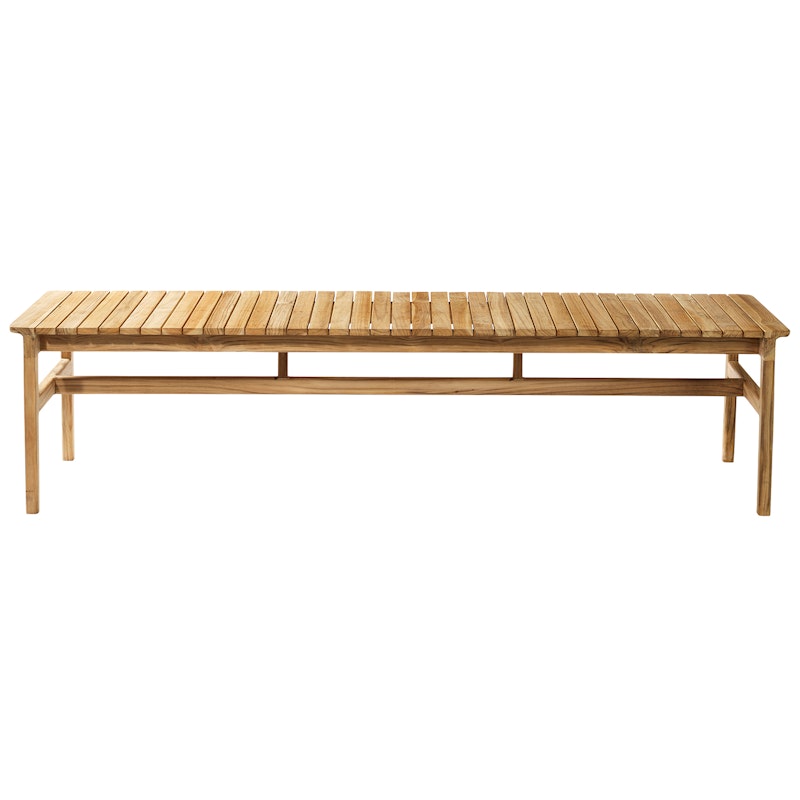 M10 Sammen Bænk Udendørs Teak, 50x185,5 cm