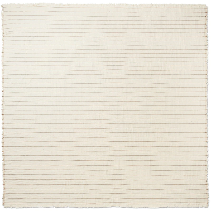 Aires Sengetæppe 240x250 cm, Undyed