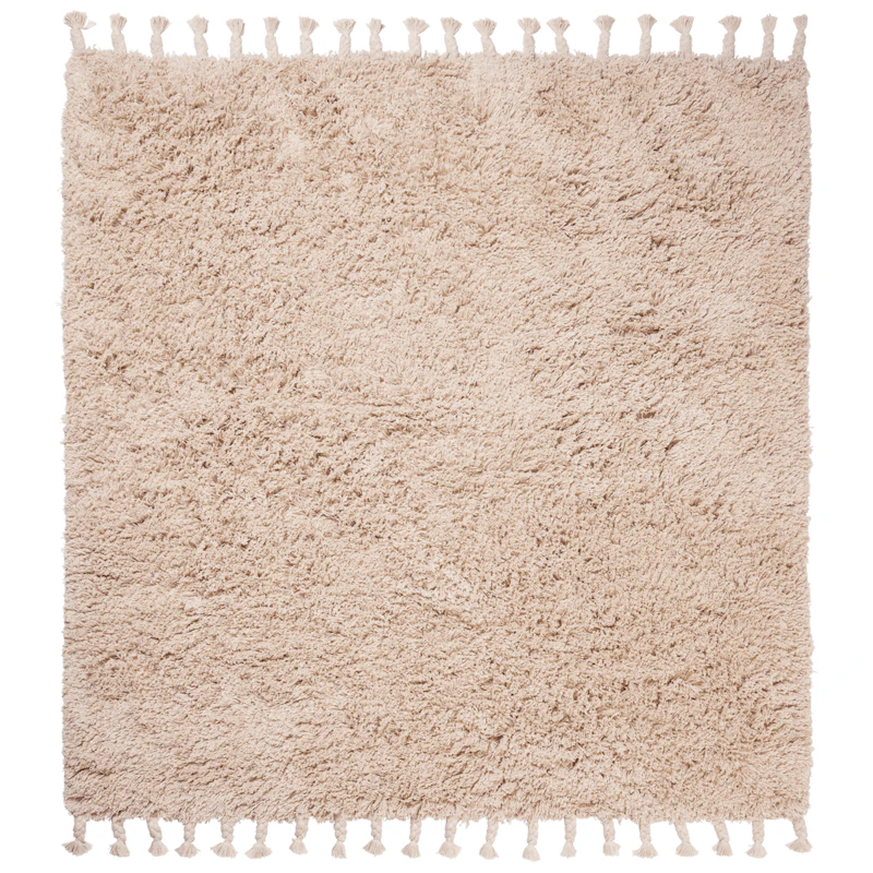 Amass Tæppe Offwhite, 140x140 cm