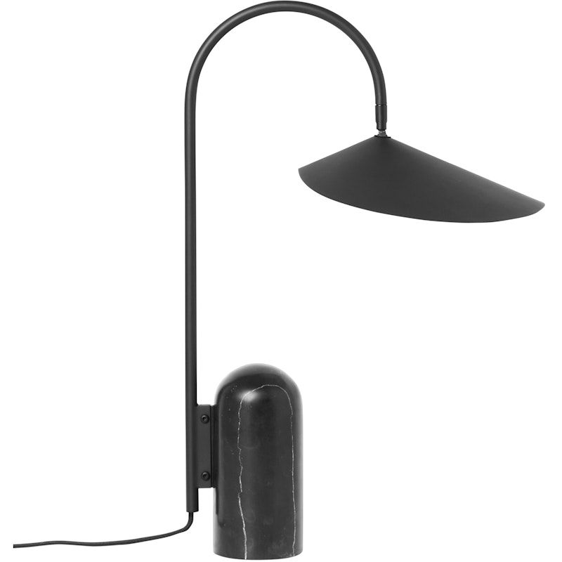 Arum Bordlampe, Sort