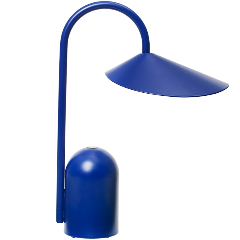 Arum Transportabel Lampe, Clear Blue
