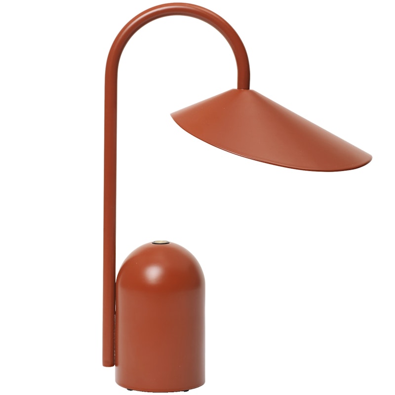 Arum Transportabel Lampe, Oxide Red