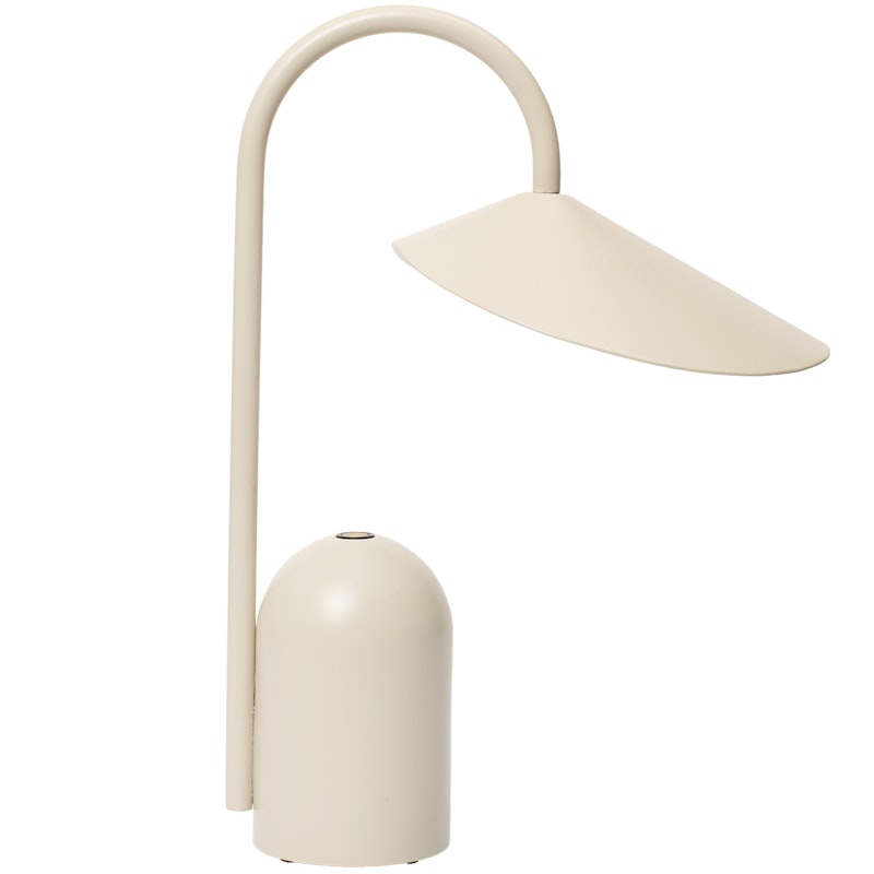 Arum Portable Bordlampe 30 cm, Cashmere