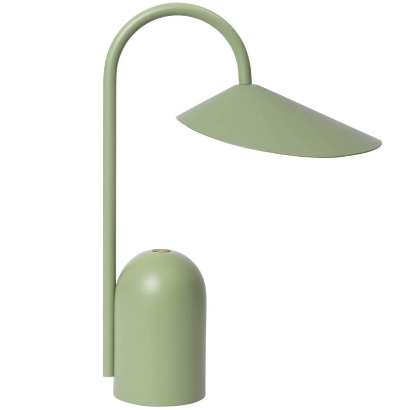 Arum Portable Bordlampe 30 cm, Tea Green