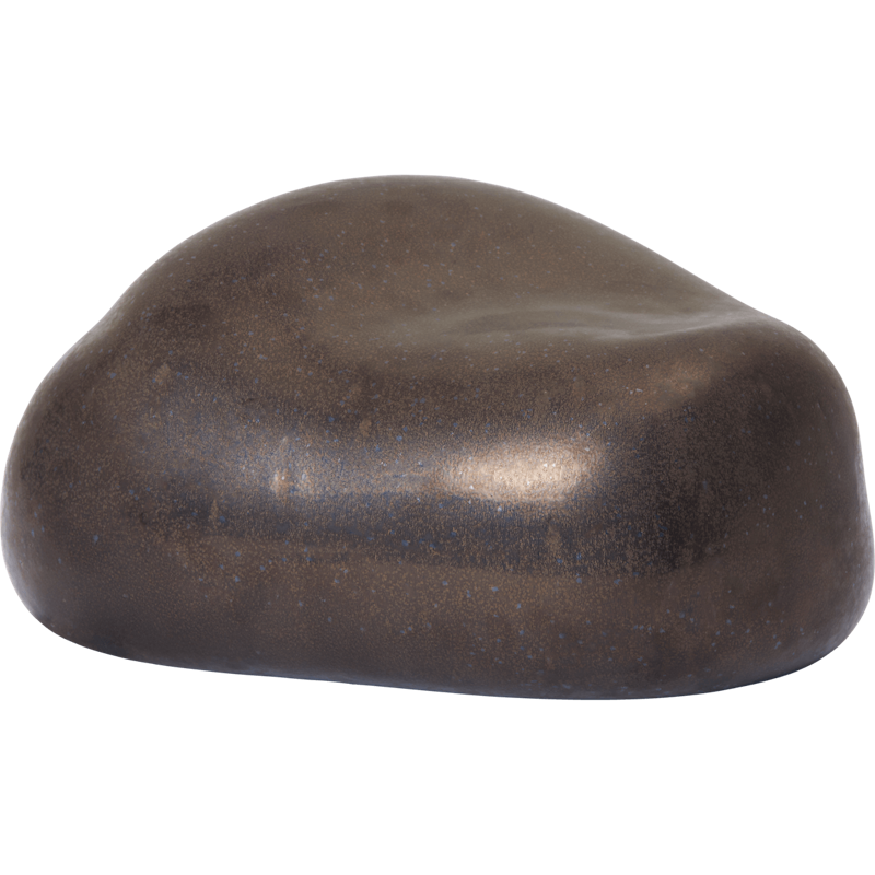 Bellure Dekorativ Genstand Oval, Rustic Bronze