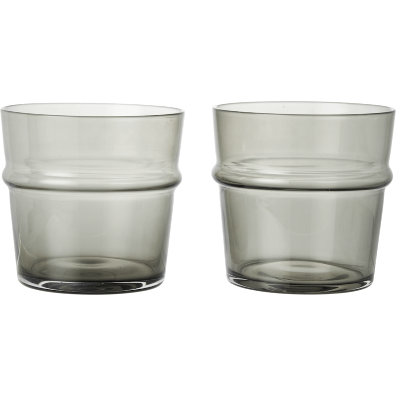 Boya Glas Lav 2-pak, Smoked Grey