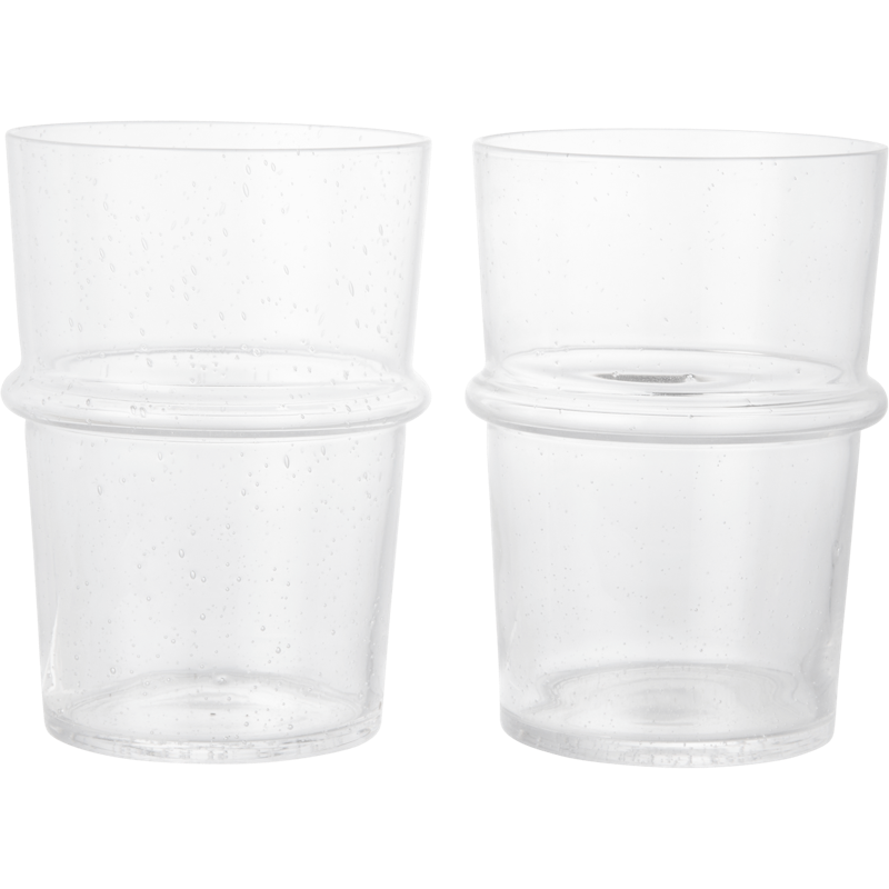 Boya Glas Høj 2-pak, Klart