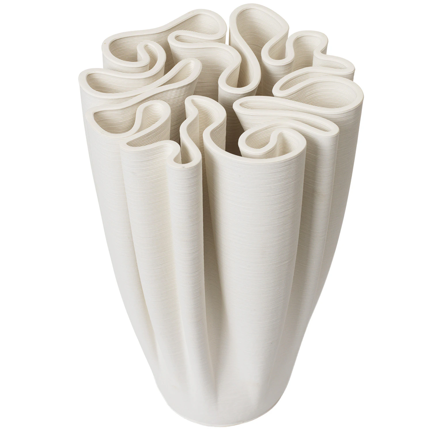 Ferm Living Dedali Vase 25 Cm Offwhite - Vaser Stent&oslash;j Off-White - 1104269012