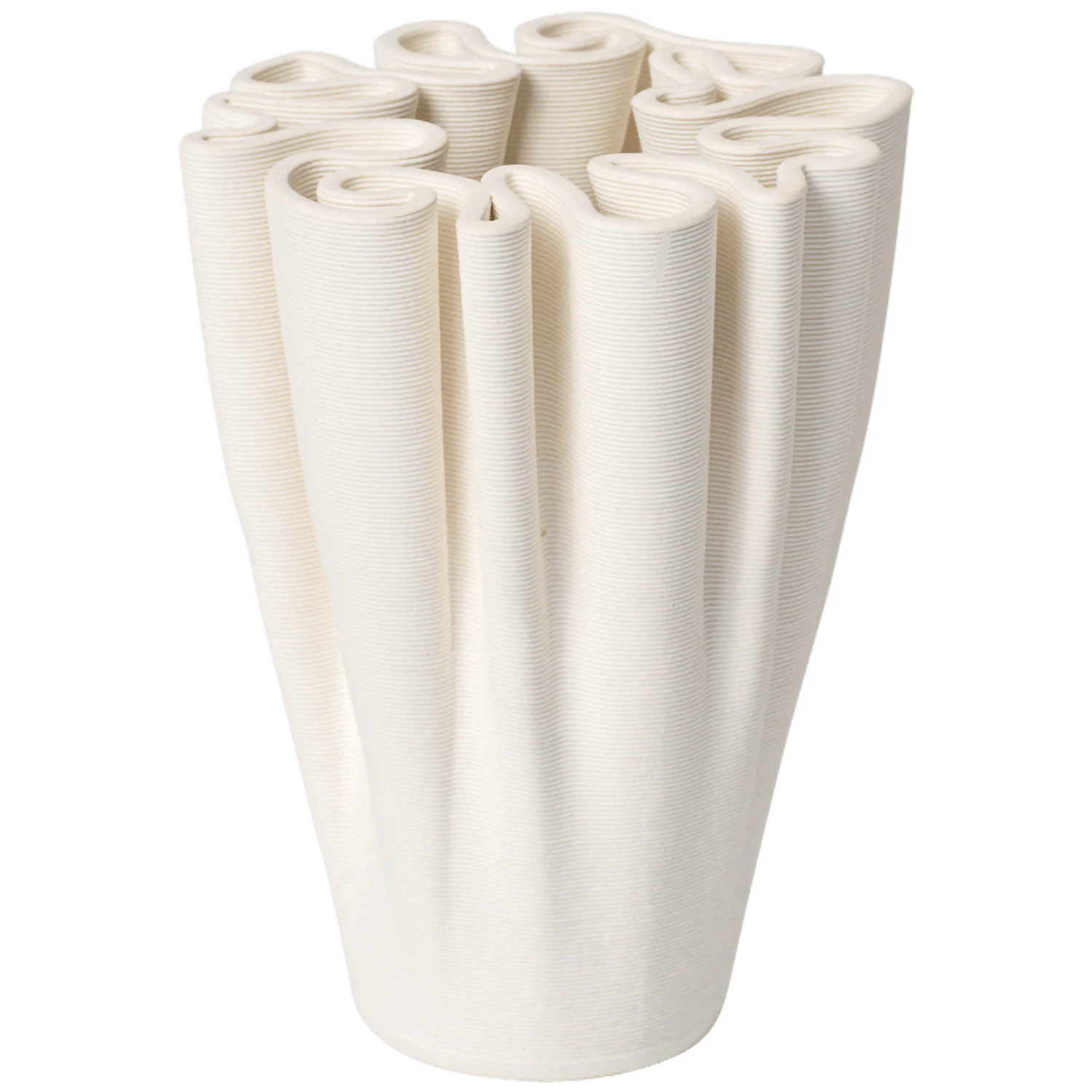 Ferm Living Dedali Vase H11 Cm Offwhite - Vaser Stent&oslash;j Off-White - 1104271034