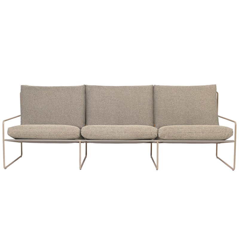 Desert Dolce Sofa Cashmere/Dark Sand 3-Pers