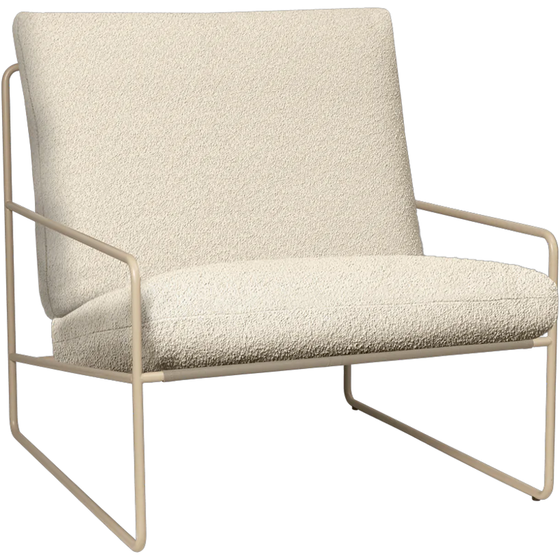 Desert Lænestol, Cashmere / Off-white Bouclé