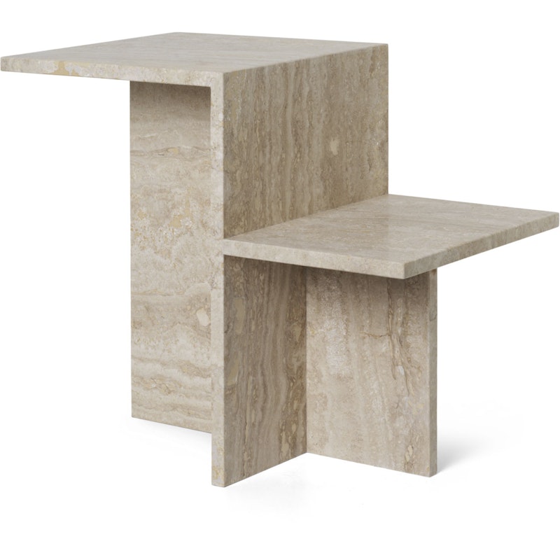 Distinct Sidebord Travertin, Travertine