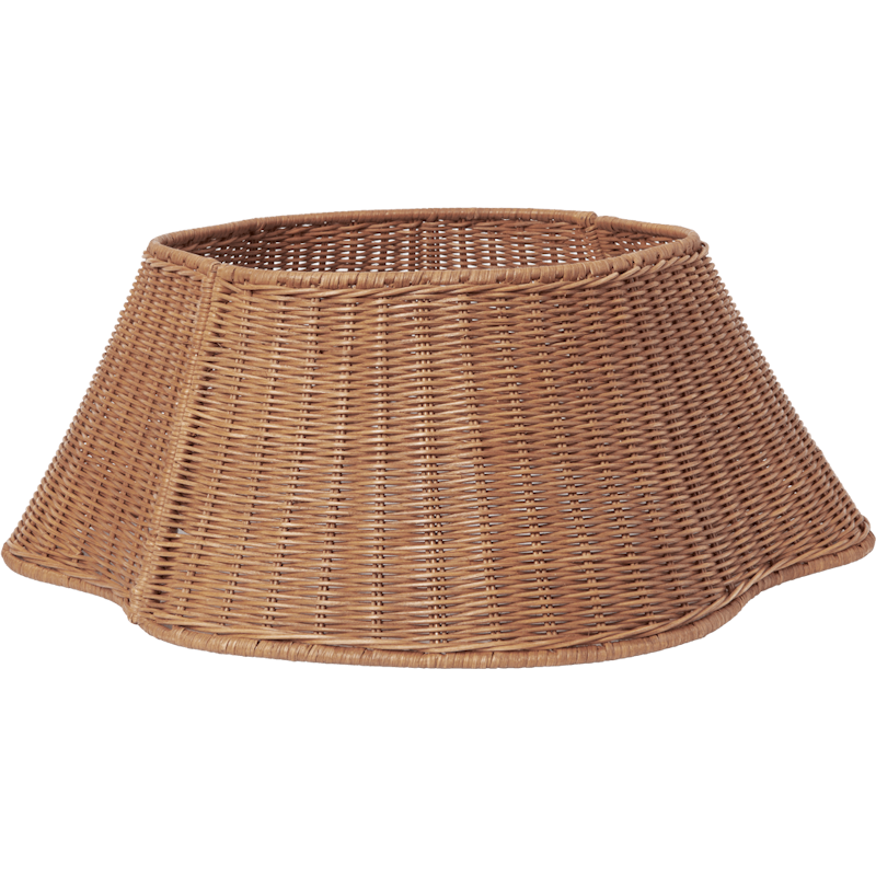 Drape Juletræstæppe Flettet, Naturligt