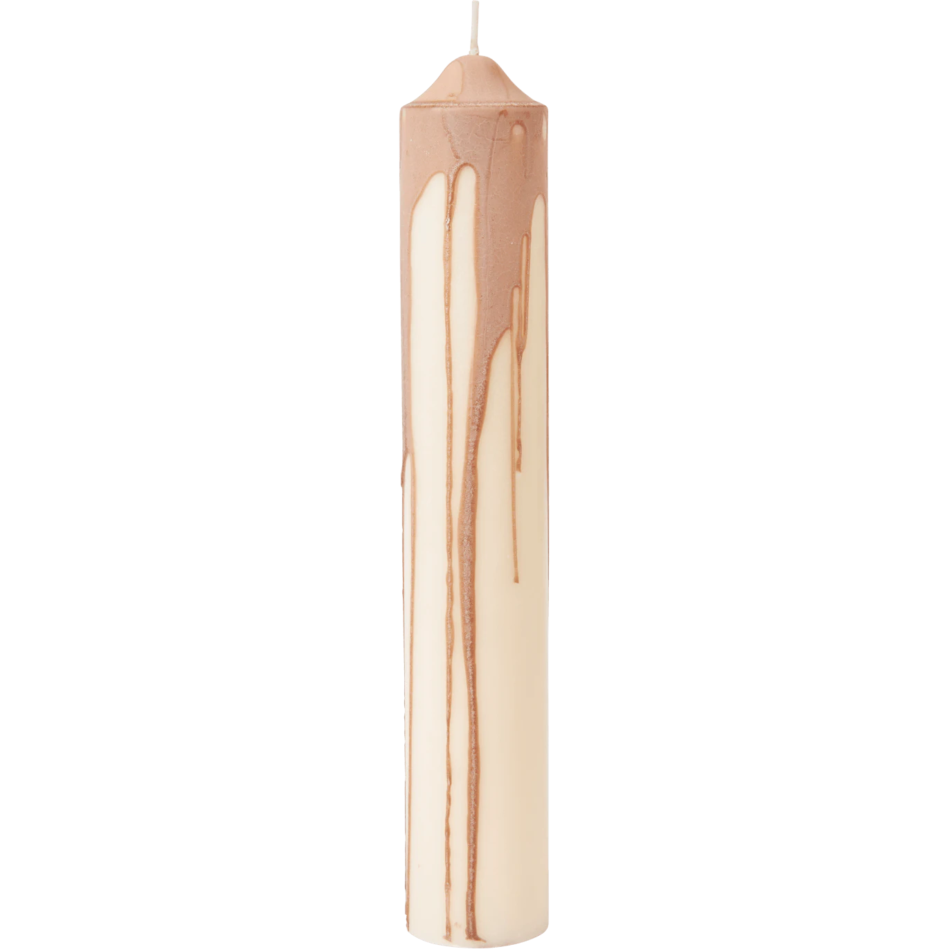 Ferm Living Dryp Bloklys 30 Cm - Lys Stearin Beige - 1104271899
